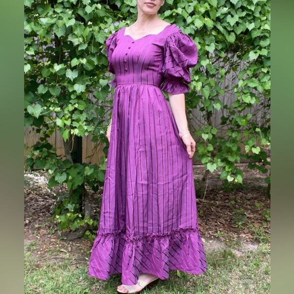 Vintage late 70’s or early 80’s retro style formal - Picture 1 of 4